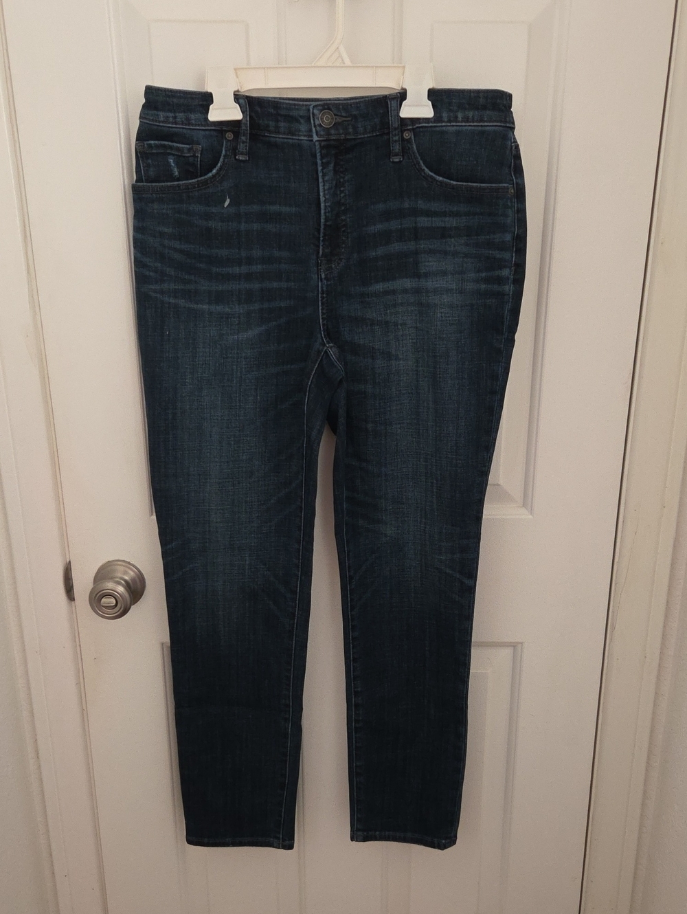 Chico's Dark Blue Skinny Jeans